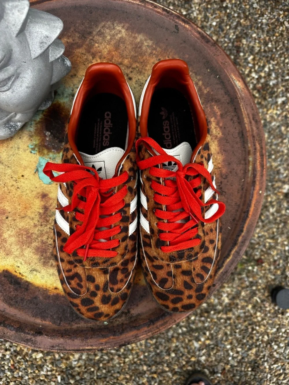 Adidas Leopard Print Samba OG Sneakers 🐆♥️ Men’s 8 Women’s 10 - Picture 2 of 7